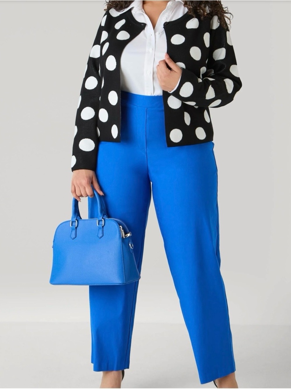 ✅🌹Ashley Stewart Royal Blue Straight Leg Trousers